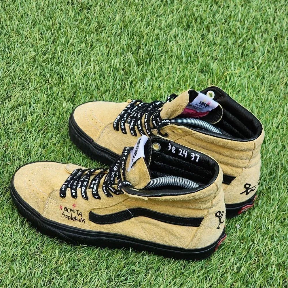 VANS MELLOW YELLOW - Womens Shoes - SIZE 7.5 - Picture 6 of 9